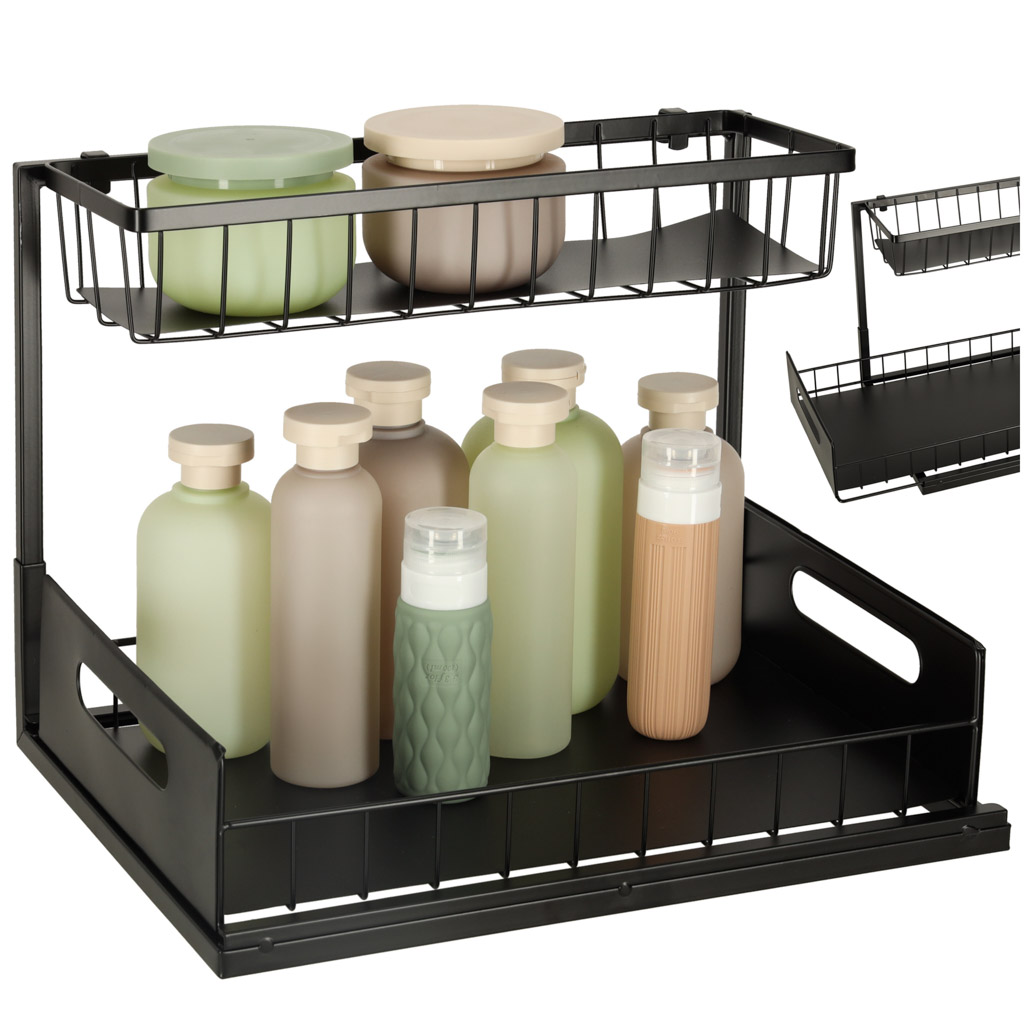 Metalen organizer voor kast